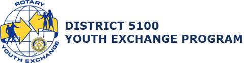 Rotary Youth Exchange – District 5100 Logo